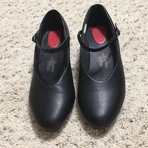 Black Character Shoes 7.5